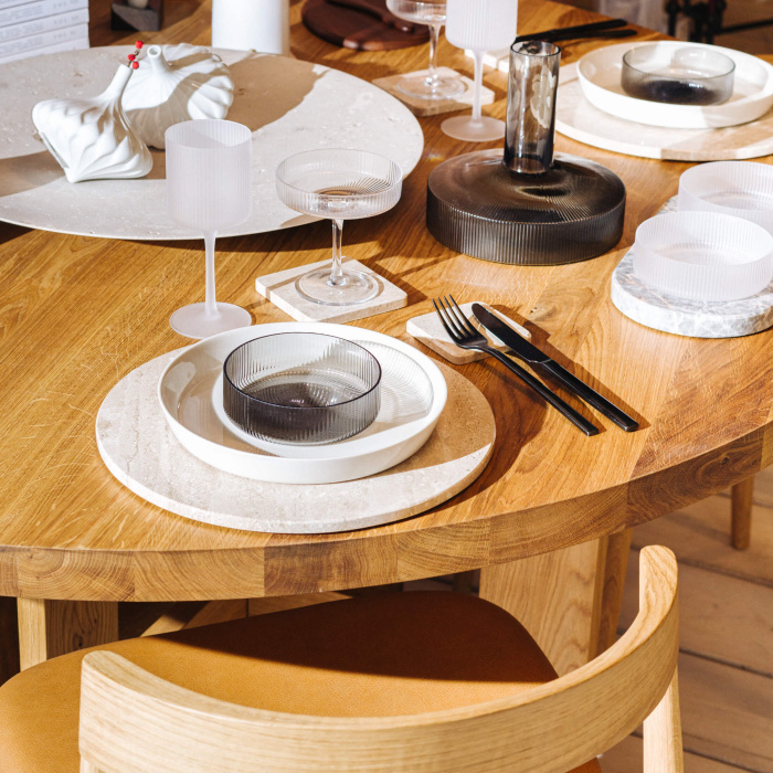 Сет сервировочный на одну персону Una Persona | Rotondo x Quadro 1.0, Vèrde