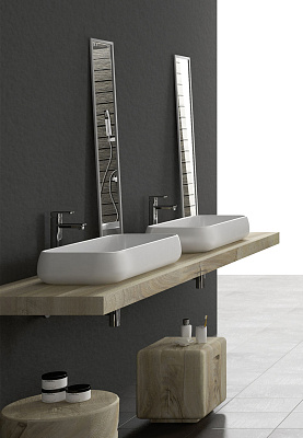 Накладная раковина Shui Rectangular On Top Washbasin 80 