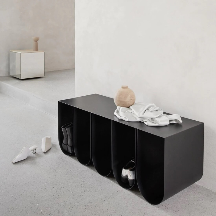 Скамья Curved Bench, Kristina Dam Studio