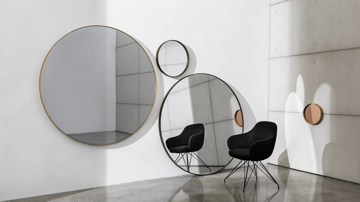 Настенное зеркало Visual round, Sovet Italia