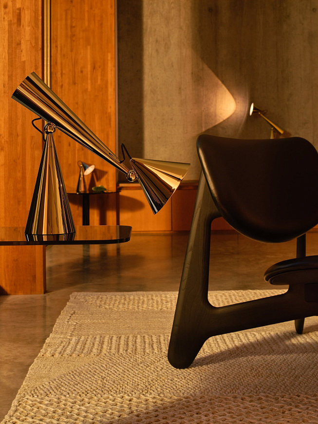 Настольная лампа Pose Task Light Gold, Tom Dixon