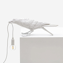 Настольная лампа Bird Playing White, Seletti