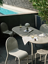 Уличный стул Groove Side Putty, Tom Dixon