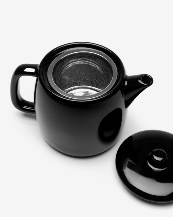 Заварочный чайник Tea Pot Black Glazed Passe-Partout by Vincent Van Duysen, Serax