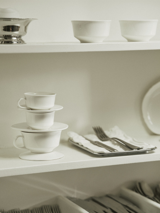 Кофейная чашка Coffee Cup White Silhouette, Serax