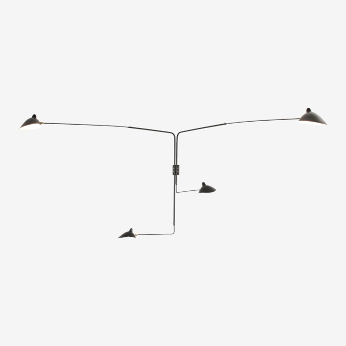 Бра Four-Arm Rotating Wall Sconce, Serge Mouille