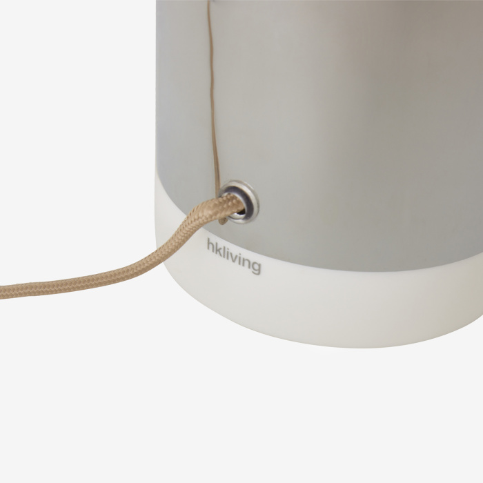 Настольный светильник Lounge table lamp – Chrome, HKliving