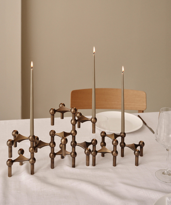 Набор из 6-ти декоративных свечей Stoff Nagel Candles by Ester&Erik box w/6 pcs, STOFF Nagel