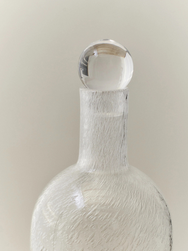 Графин Bubble Glass Carafe Tall, Louise Roe