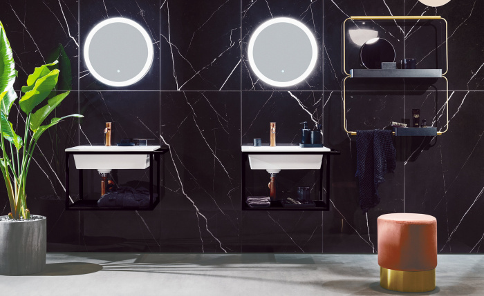 Подвесная раковина без перелива Era Wall-Hung Washbasin 60, Cielo