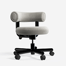 Стул Fat Work Boucle Grey, Tom Dixon