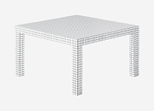 Обеденный стол Quaderna 2600, Zanotta