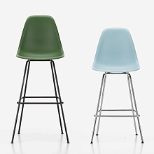 Барный стул Eames Plastic Stool RE High, Vitra