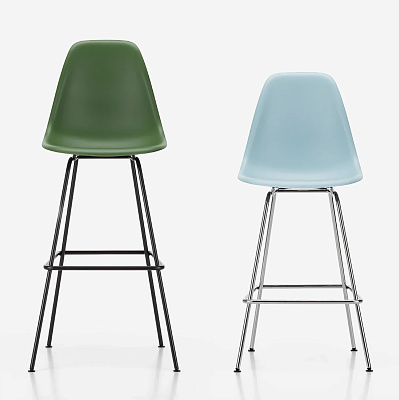 Барный стул Eames Plastic Stool RE High 