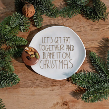 Декоративное блюдо Let’s get fat together, Räder