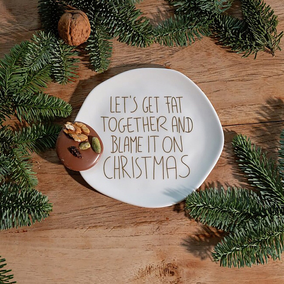 Декоративное блюдо Let’s get fat together, Räder