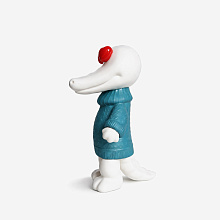 Фарфоровая статуэтка Teal Sweater, Red Situation, Aleksandra Eliseeva