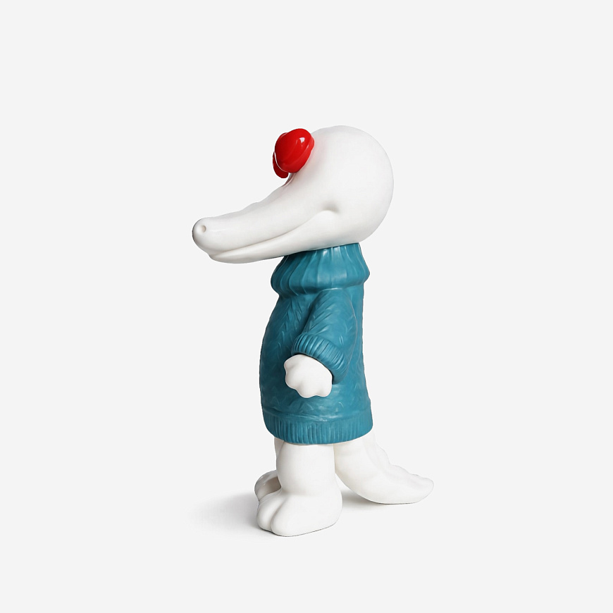 Фарфоровая статуэтка Teal Sweater, Red Situation, Aleksandra Eliseeva