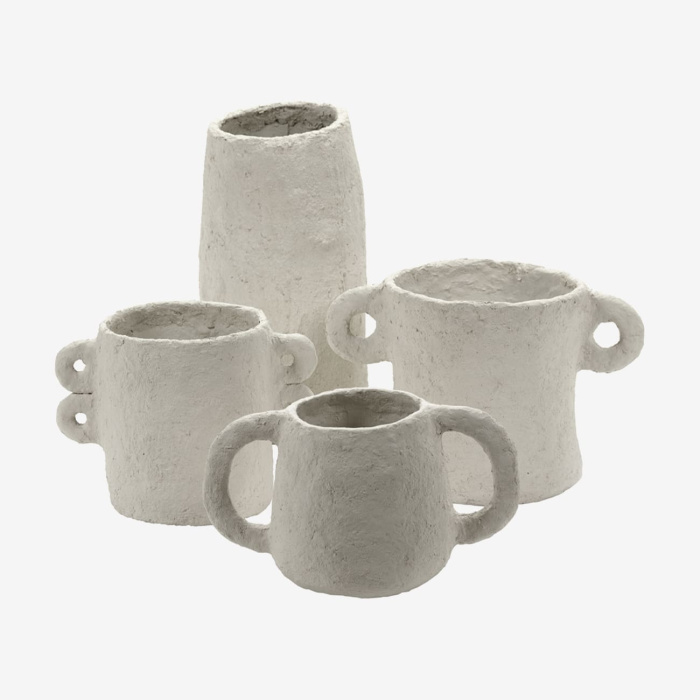 Кашпо Pot M Paper Mache Earth Beige by Marie Michielssen, Serax
