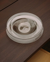 Набор из 2-х глубоких тарелок Isle Glass Shallow Bowl Set of Two, Frama