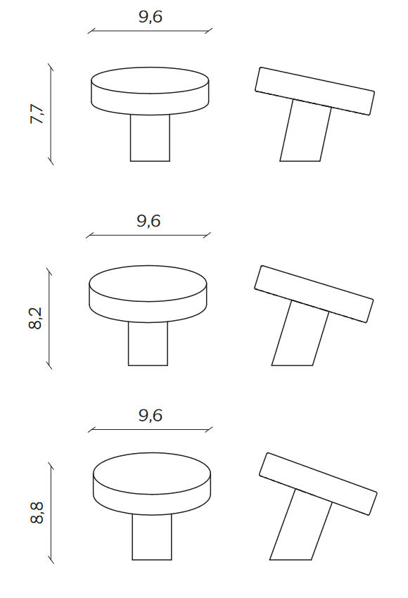 Схема Вешалка для одежды Chiodo, Miniforms